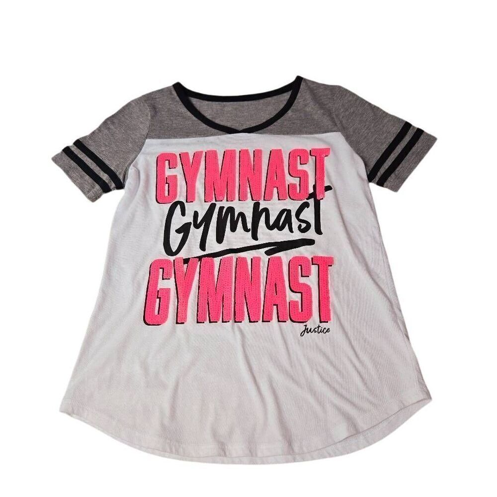 Justice gymnastics shirt 10